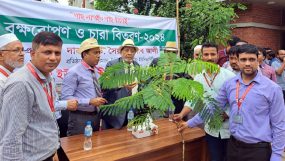 সবুজে সবুজে ভরে উঠছে লিডিং ইউনিভার্সিটি ক্যাম্পাস: ড. রাগীব আলী