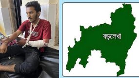 বড়লেখায় চোরাগুপ্তা হামলায় শিবির নেতা আহত